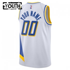 Canotte Bambino Indiana Pacers Personalizzate Nike 2025-26 City Edition Bianco Swingman